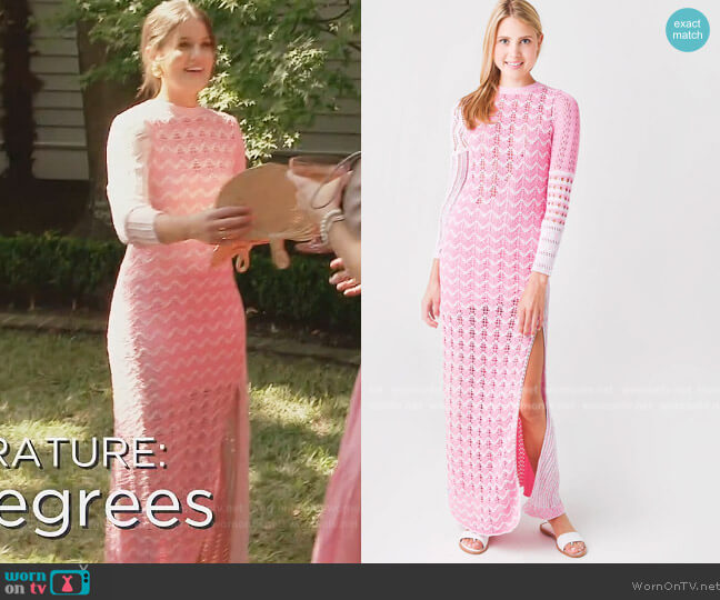 Love Shack Fancy Tam MAxi Knit Gown