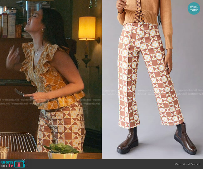 Lisa Says Gah Robyn High-Waisted Jean worn by Sumi (Kara Wang) on Good Trouble