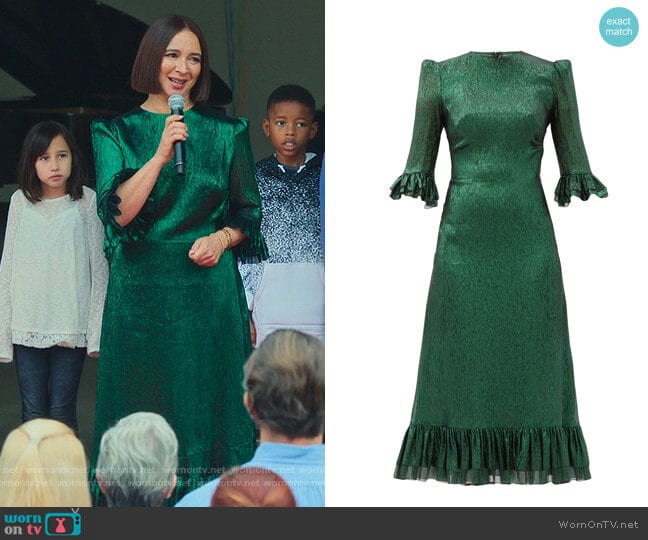 The Vampires Wife The Falconetti Dress worn by Molly Novak (Maya Rudolph) on Loot