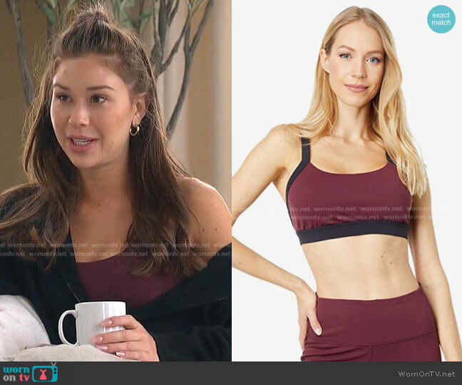 Thrive Societe Strap Bra worn by Gabriela Windey on The Bachelorette
