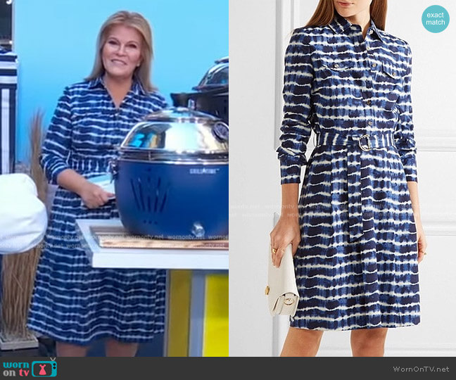 Tory Burch Derrick Tie Dye Dress