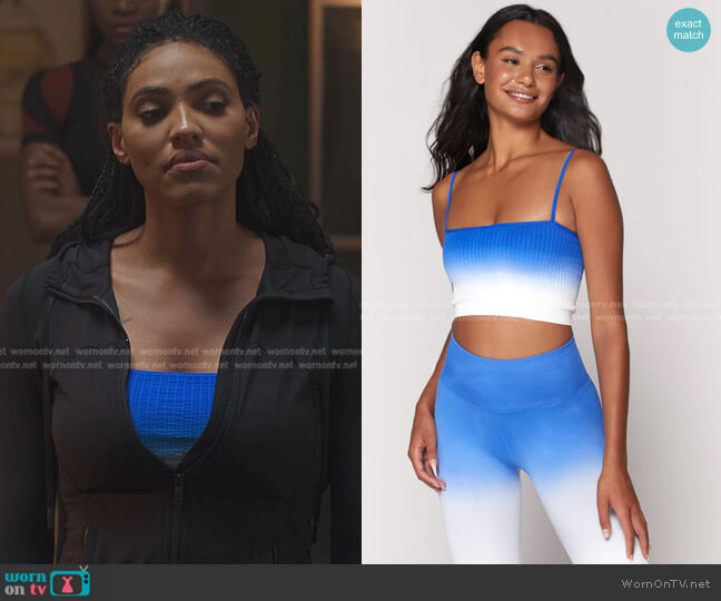 Spiritual Gangster Wide Rib Bandeau Cami worn by Talia (Aubin Wise) on First Kill