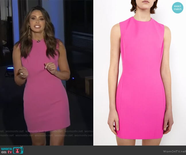 Zara Short Dress worn by Jennifer Lahmer on Extra