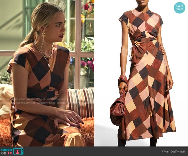 A.L.C. Amira Dress worn by Maggie (Rebecca Rittenhouse) on Maggie