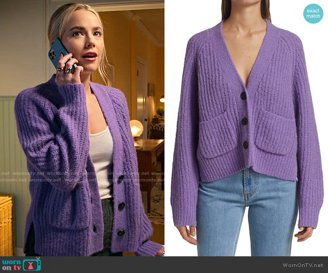 A.L.C. Cleveland Cardigan worn by Maggie (Rebecca Rittenhouse) on Maggie