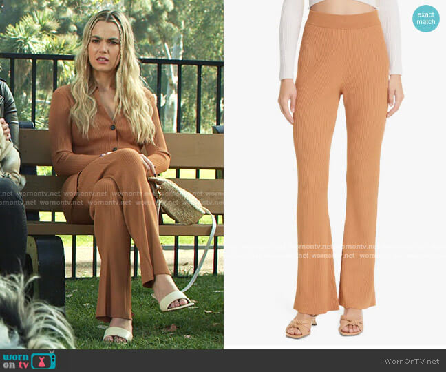 A.L.C. Logan Pants worn by Maggie (Rebecca Rittenhouse) on Maggie