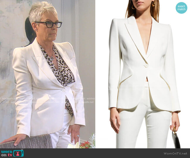 Alexander McQueen Classic Single-Breasted Suiting Blazer