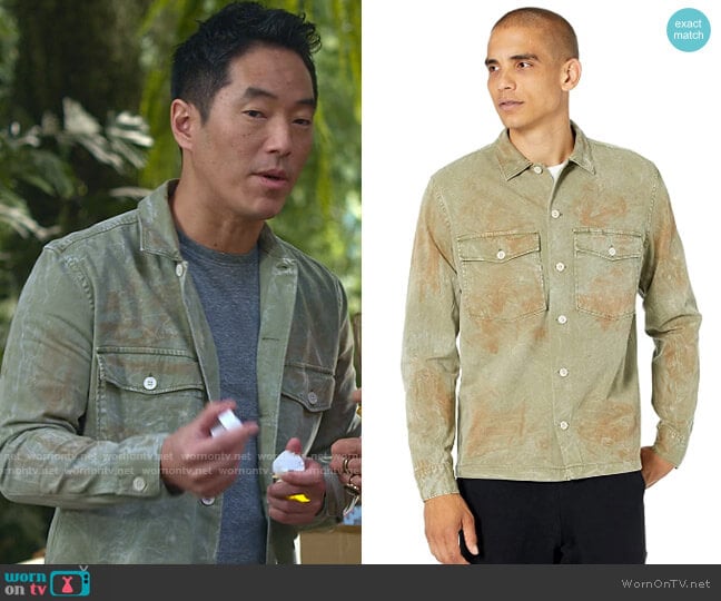 All Saints Pioneer Shirt worn by Dave (Leonardo Nam) on Maggie