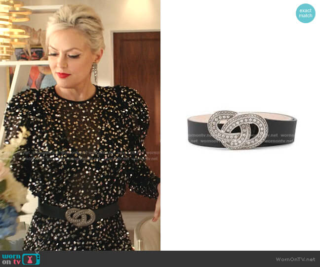 B-Low The Belt Ezra Belt worn by Alexis Carrington (Elaine Hendrix) on Dynasty