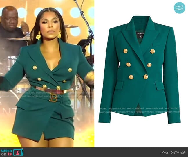 Balmain Fitted Double-Breasted Jacket