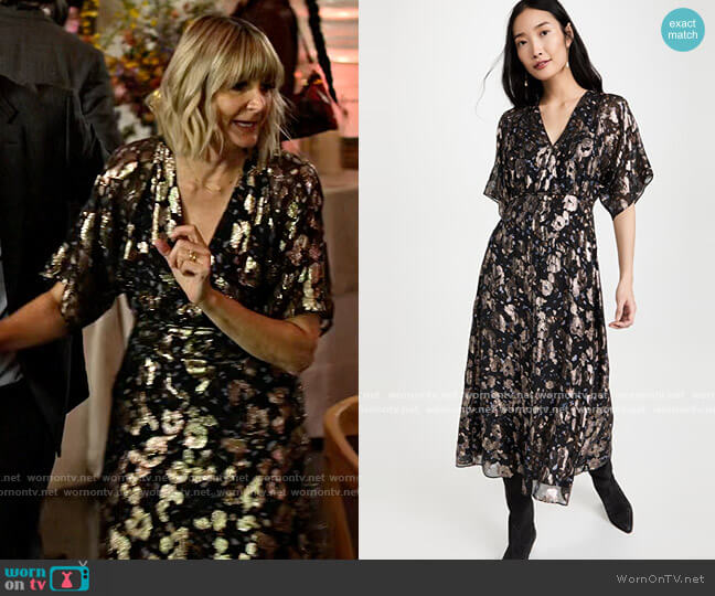 ba&sh Tee Dress worn by Maria (Kerri Kenney) on Maggie