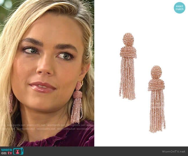Baublebar Kaia Earrings worn by Maggie (Rebecca Rittenhouse) on Maggie