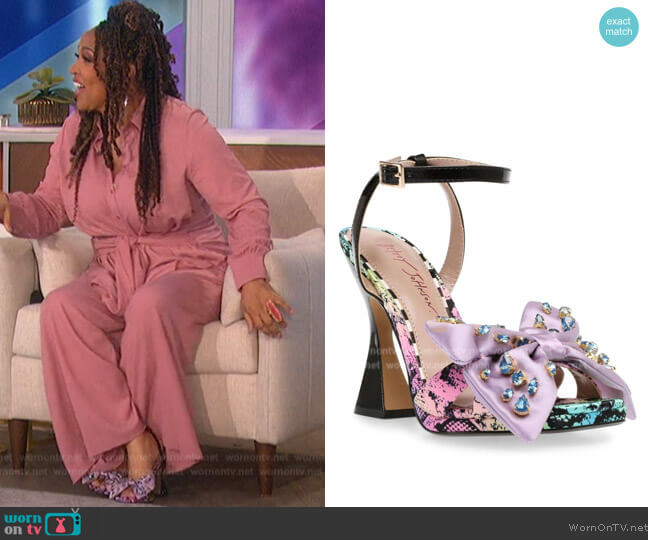 Betsy Johnson Loise Bow Dress Sandals