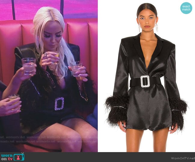 Bronx and Banco Odessa Blazer Dress worn by Kathryn Dennis on Southern Charm