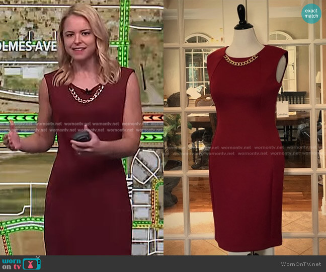 Calvin Klein Chain Link Dress