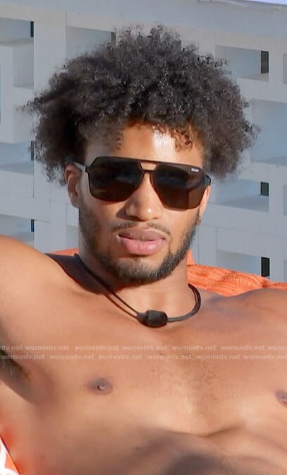 Chazz’s sunglasses on Love Island USA
