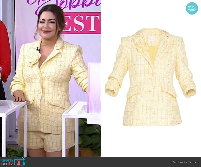 Cinq a Sept Pricilla Blazer worn by Bobbie Thomas on Today