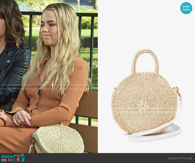 Clare V Moyen Alice Bag worn by Maggie (Rebecca Rittenhouse) on Maggie