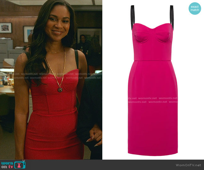 Dolce & Gabbana Bustier Midi Dress