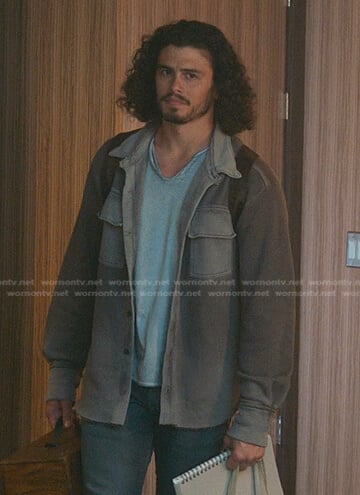 Gael’s grey jacket on Good Trouble