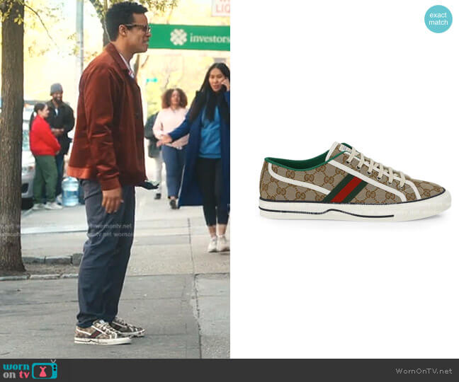 Gucci Gucci Tennis 1977 Sneaker worn by Jayden (Jordan Carlos) on Everythings Trash