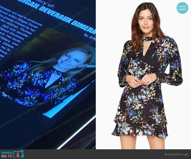 Parker Chrissy Dress in Boboli worn by Abigail Deveraux (Marci Miller) on Days of our Lives