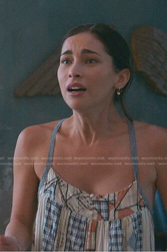 Isabella’s patchwork midi dress on Good Trouble