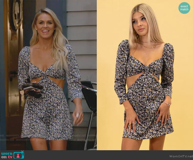 Isabelle's Cabinet Fashion District Mesmerizing Dress worn by Olivia Flowers on Southern Charm