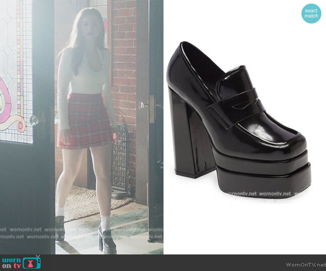 Jeffrey Campbell Laxed Platform Pump worn by Cheryl Blossom (Madelaine Petsch) on Riverdale