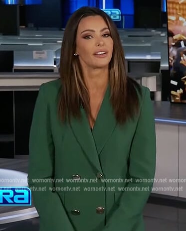 Jennifer’s green blazer dress on Extra