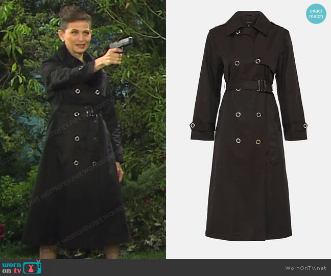 Karen Millen Classic Woven Trench Coat