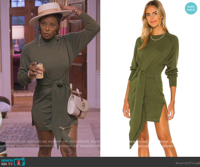 Lovers and Friends Elana Mini Dress worn by Eva Marcille Sterling on The Real Housewives Ultimate Girls Trip