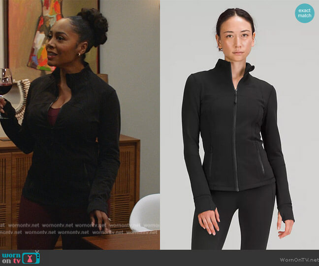Lululemon Define Jacket worn by Lola Carmichael (Simone Missick) on All Rise