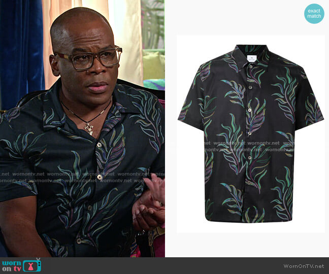 PS Paul Smith Painted Fern Shirt