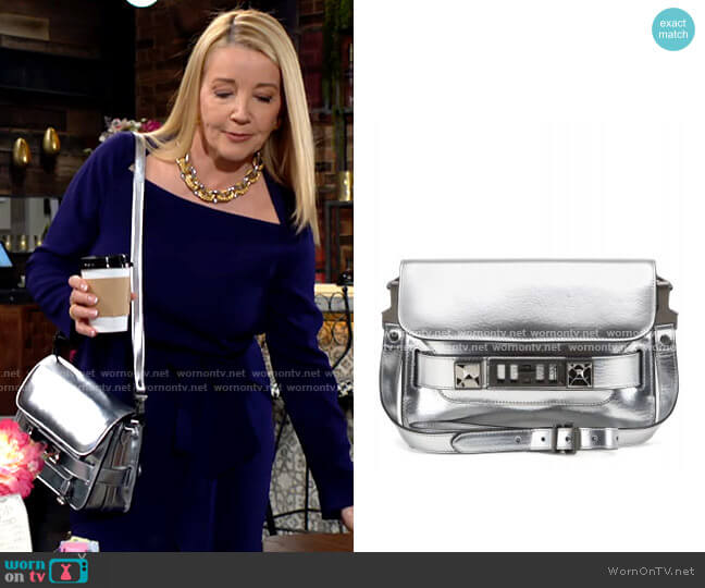 Proenza Schouler PS11 Classic Bag worn by Nikki Reed Newman (Melody Thomas-Scott) on The Young and the Restless