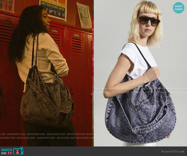 Rachel Comey Blini Bag worn by Tabitha 'Tabby' Hayworth (Chandler Kinney) on Pretty Little Liars Original Sin