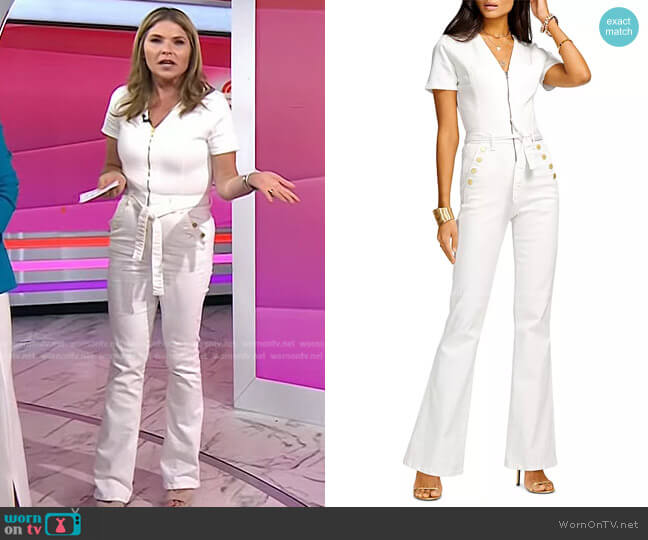 Ramy Brook Helena Jumpsuit worn by Jenna Bush Hager on Today