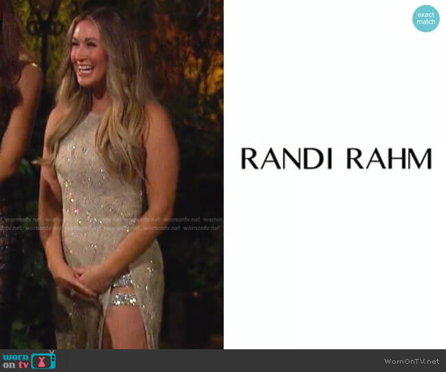Randi Rahm Randi Rahm Couture worn by Rachel Recchia on The Bachelorette