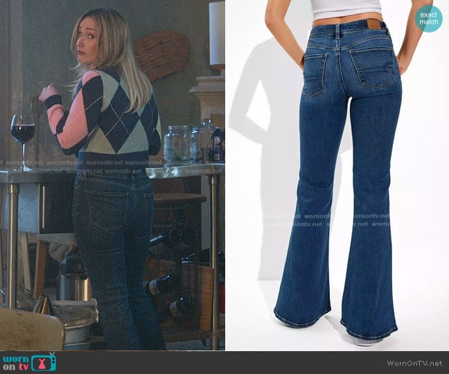 Real Good Ne t Level Festival Flare Jean worn by Davia (Emma Hunton) on Good Trouble