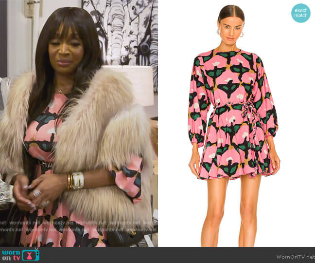 Rhode Maryn Dress worn by Marlo Hampton on The Real Housewives of Atlanta