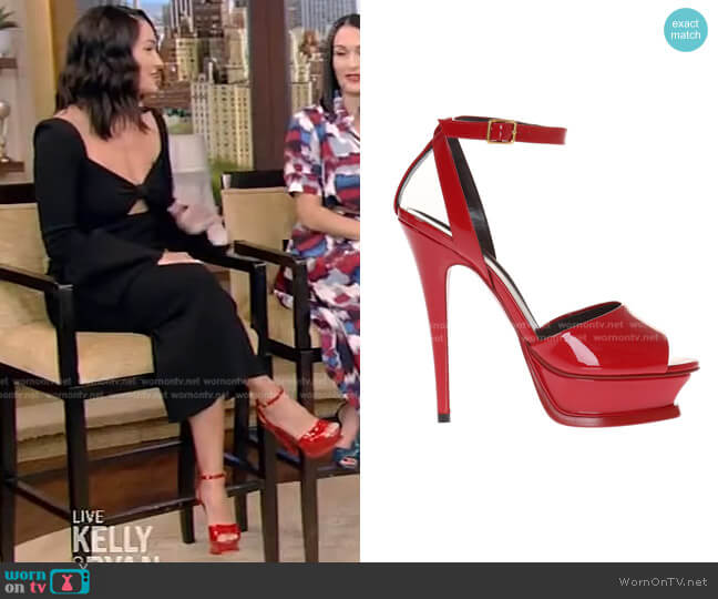 Saint Laurent Tribute Platform Sandals