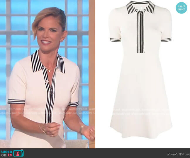 Sandro Knitted Dress worn by Natalie Morales on The Talk