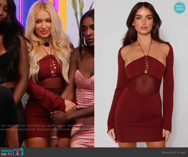 Tiger Mist Lovilla Dress worn by Mady McLanahan on Love Island USA