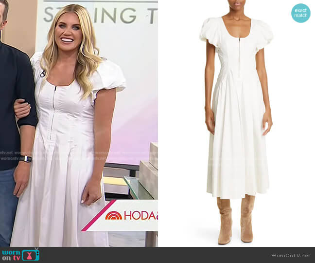 Ulla Johnson Malie Dress worn by Shea McGee on Today