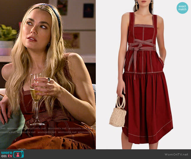 Ulla Johnson Howell Dress worn by Maggie (Rebecca Rittenhouse) on Maggie