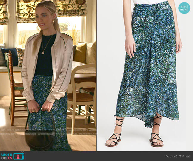 Veronica Beard Limani Skirt worn by Maggie (Rebecca Rittenhouse) on Maggie