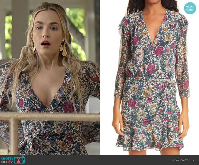 Veronica Beard Marilla Dress worn by Maggie (Rebecca Rittenhouse) on Maggie
