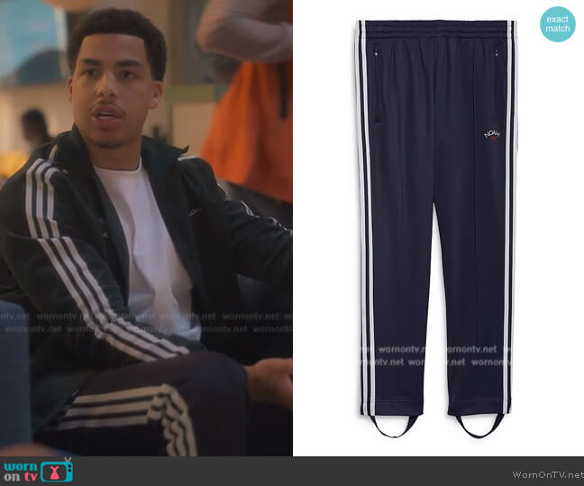 Adidas x Noah Noah BB Track Pants worn by Andre Johnson, Jr. (Marcus Scribner) on Grown-ish