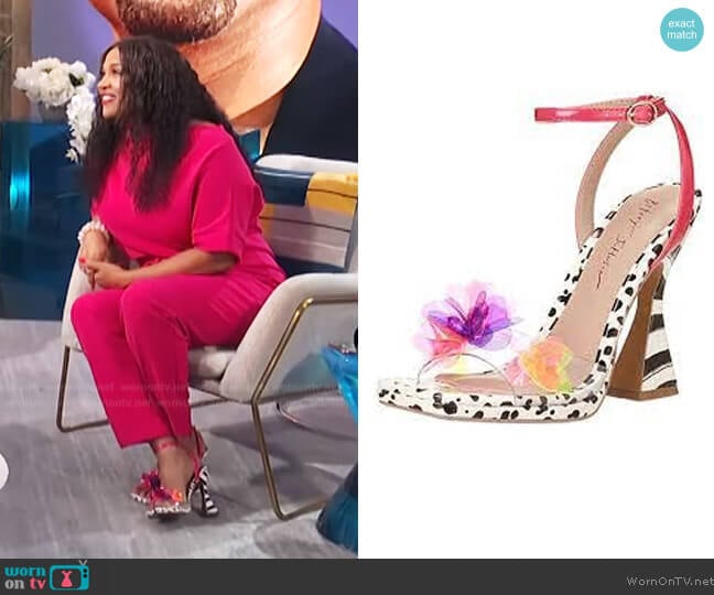 Betsey Johnson Jasper Heels worn by Kym Whiteley on E! News