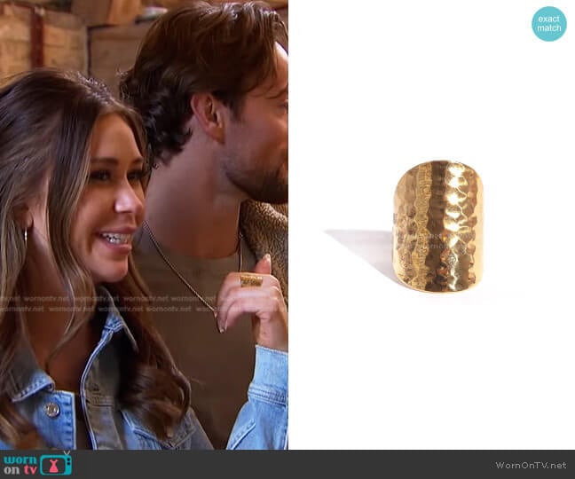 Robyn Rhodes Dani Ring worn by Gabriela Windey on The Bachelorette